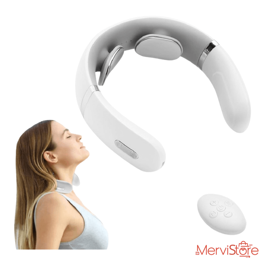 Masajeador de cuello eléctrico con calor