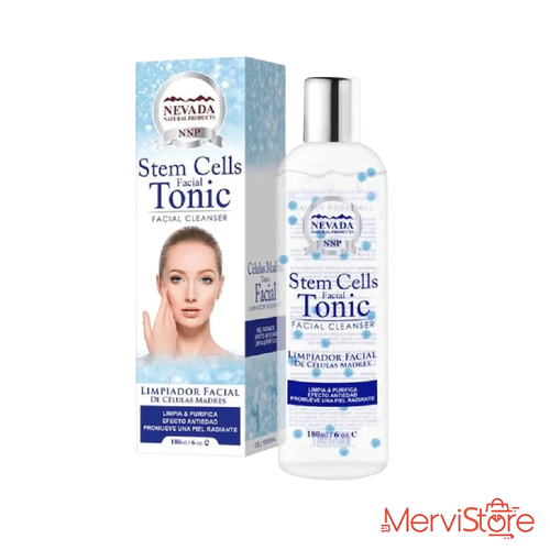 Tónico limpiador facial de células madre Nevada Natural